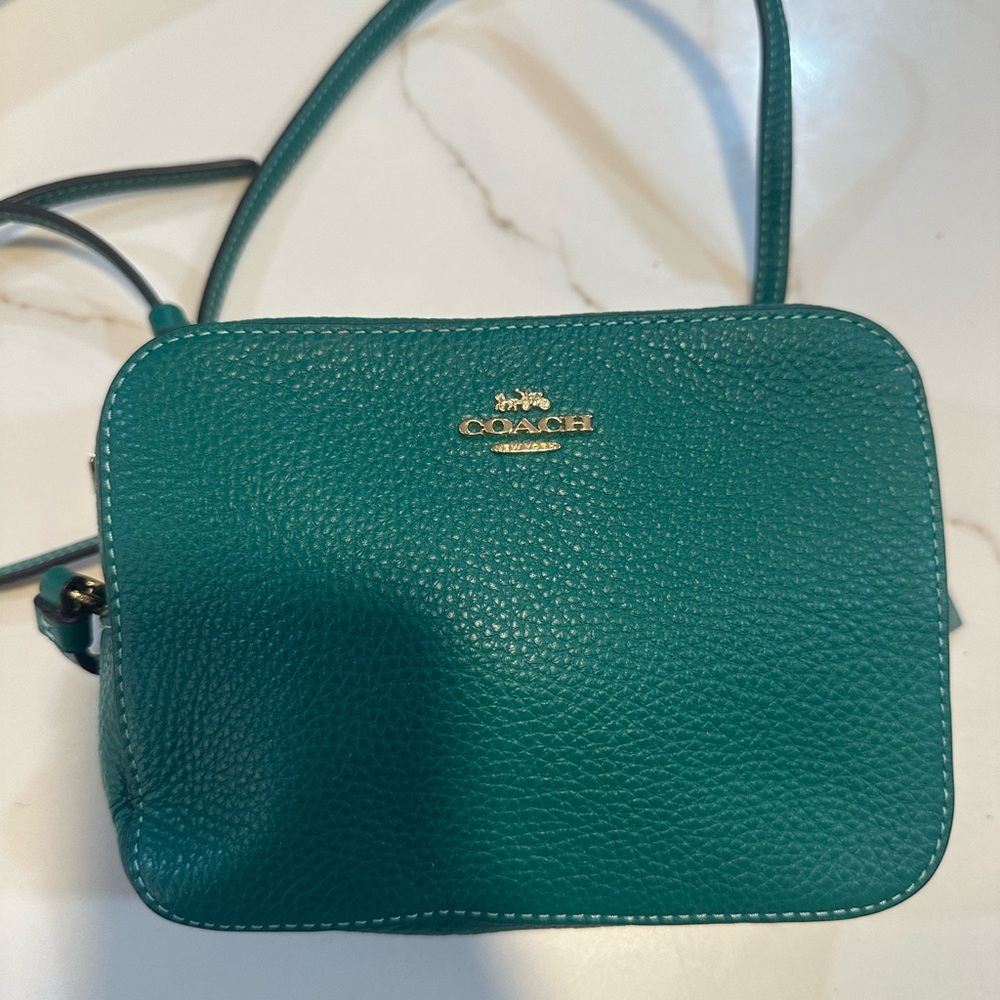 Coach Teal Crossbody Bag